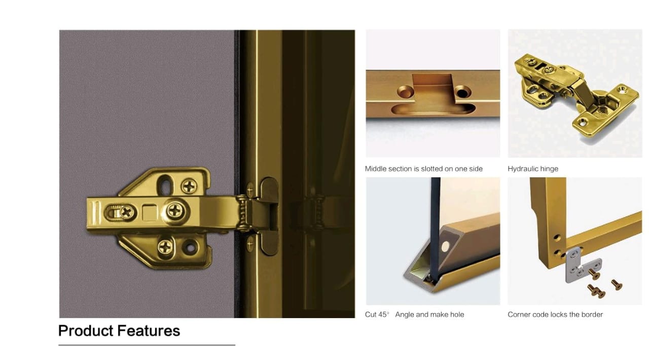 Hidden-Frame Small Round Head Handle - Image 1