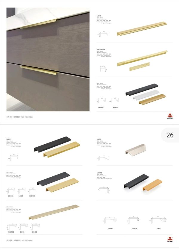 Surface-Mounted Handle