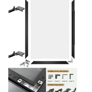 Aluminum Glass Door Frame System