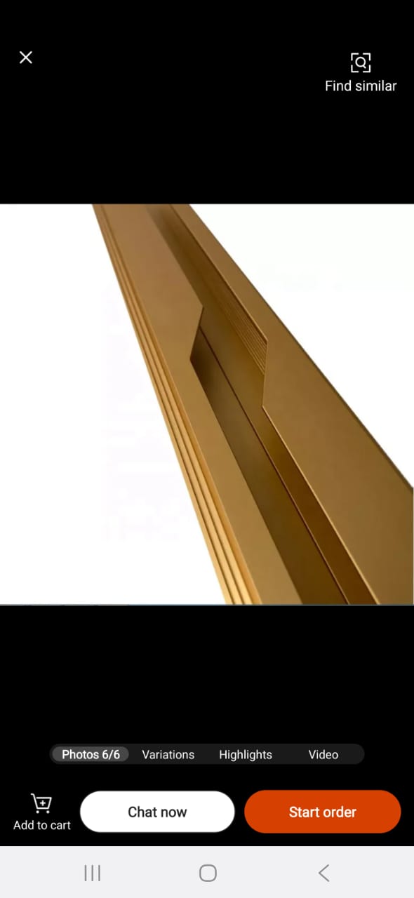 Integrated Long Aluminum Handle