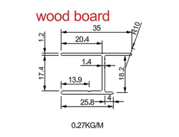 S-Wood Board Drawer Handles