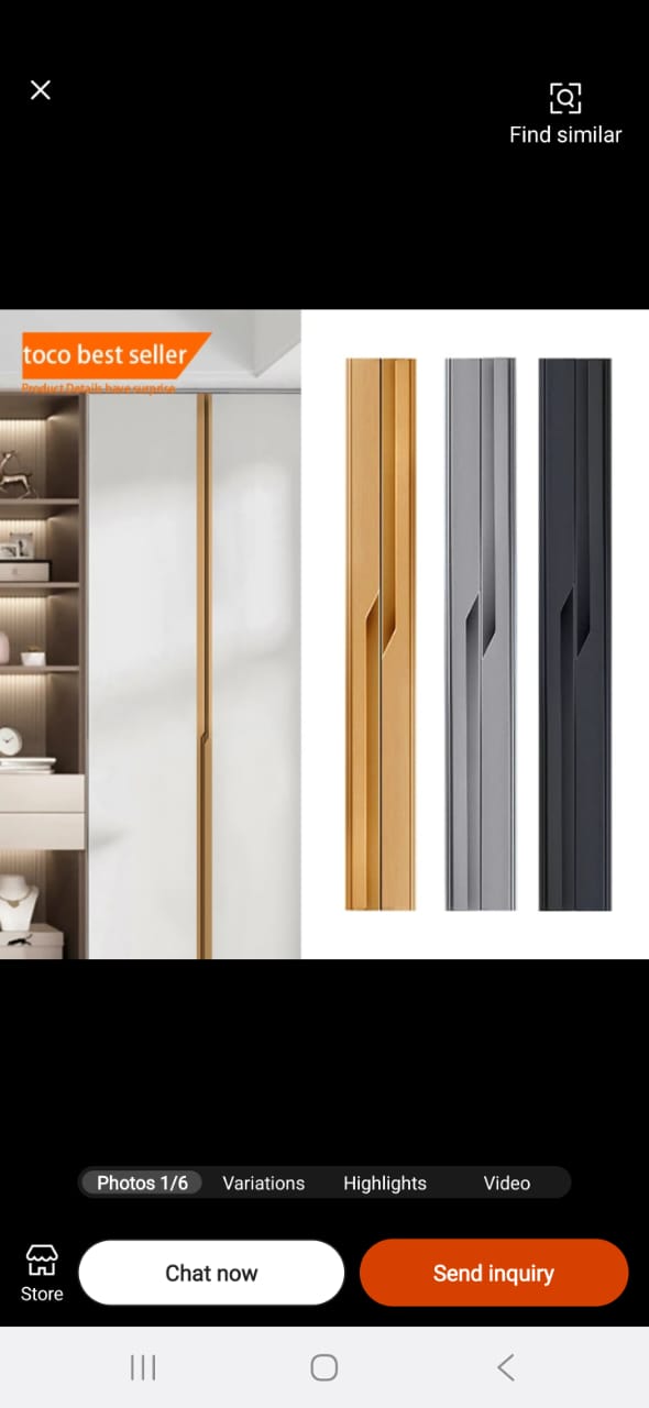 S-Leather Drawer Handles