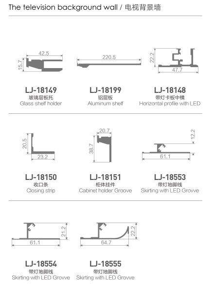 L-Shape Wall Bracket System