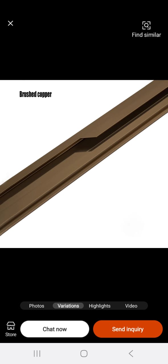 Integrated Long Aluminum Handle