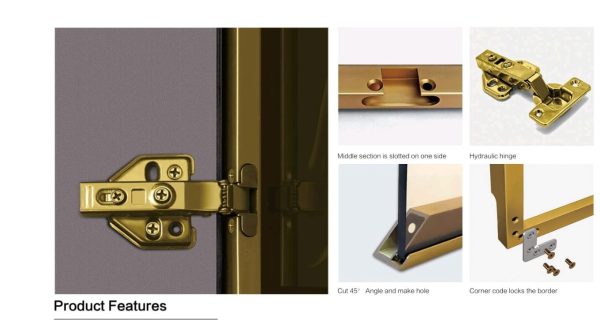 Hidden-Frame Small Round Head Handle