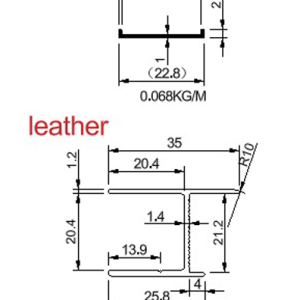 S-Leather Drawer Handles - Image 2