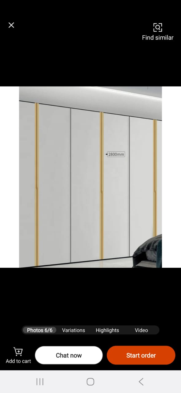 Hidden Aluminum Handle